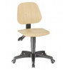 Chaise de travail Unitec 2 sur roulettes - Bois 9653-3000