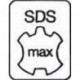 Burin pointu SDS-Max, Long. : 600 mm