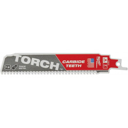 Lame de scie sabre THE TORCH 150x7mm Milwaukee VE à 1 Unité pour Métal. Pointe HM