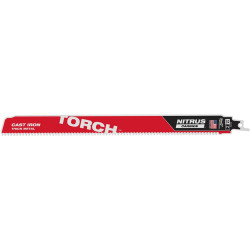 Lame de scie sabre. TORCH NITRUS300x7mm Milwaukee VE à 1 Unité pour Métal. Pointe HM