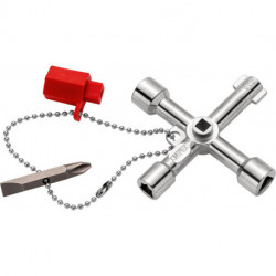 Clé pour armoire de commande Universal KNIPEX