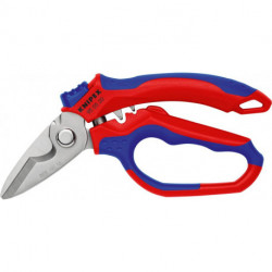 Ciseaux d'électricien 160mm coudés KNIPEX