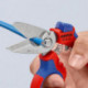Ciseaux d'électricien 160mm coudés KNIPEX