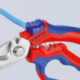 Ciseaux d'électricien 160mm coudés KNIPEX