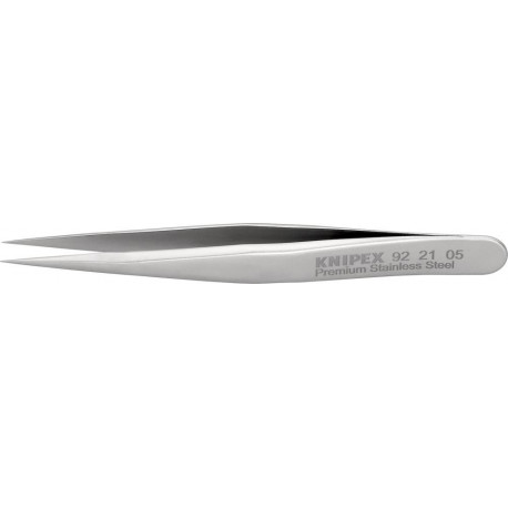 Brucelles de précision acier inoxydable 92 21 05 KNIPEX