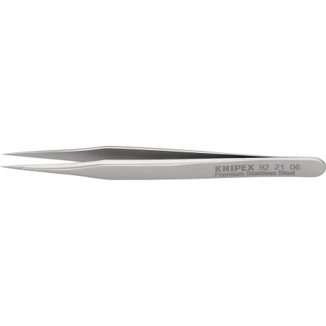 Brucelles de précision acier inoxydable 92 21 06 KNIPEX