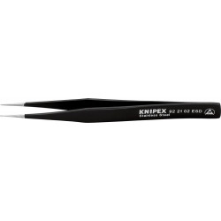 Brucelles universelles ESD acier inoxydable 92 21 02 ESD KNIPEX