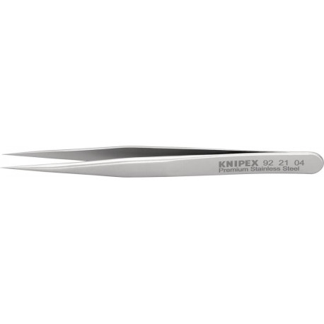 Brucelles de précision acier inoxydable 92 21 04 KNIPEX