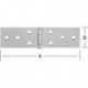 Charnière longue DIN large 50X23 galv.