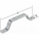 Poignée 200X20 mm acier inoxydable(V2A)