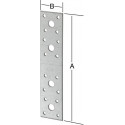 Connecteur plat 180X40 galva.. CE