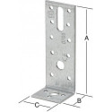 Equerre 90x35x40mm galvanisé.. m. CE