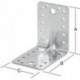 Equerre 90X90X65 galvanisé.. CE