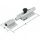 Verrou 120X36mm galva.