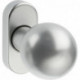 Bouton sur rosace. 2033/5010.couleur argent