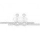 Collier de serrage duplex, acier, électrozingué 4.0mmx40 M5 (Par 50)