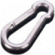 Mousqueton pompier galvanisé 100x10mm (Par 25)