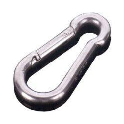 Mousqueton pompier galvanisé 140x12mm (Par 10)