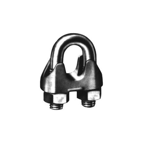 Serre-câble, similaire à DIN 741, acier galvanisé 14mm/M10 9/16 HP (Par 50)