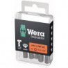 Embout Bit Impaktor 1/4 DIN 3126 E6.3 Hexagonal 6x50mm 5er Pack Wera