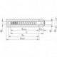 Vis d'ancrage MULTI-MONTI-plus P 7.5x45/10 A4 (Par 50)