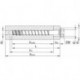 Vis d'ancrage MULTI-MONTI-plus SS 10x75/15 A4 (Par 25)