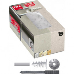 Set Fixation de tuyau de descente TOX Thermo Vario KT (Par 25)