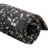 Tapis anti fatigue recyclage caoutchouc/PU. noir - coloré 10mm. 1500mm 5m
