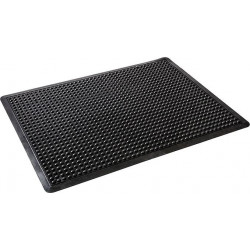 Tapis anti-fatigue SBR/NR. le noir. clous ronds. 15mm 9330x900mm