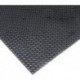 Tapis nid d'abeille (caillebotis) SBR/NR. noir. plafond ouvert. 13 mm. 100x920cm