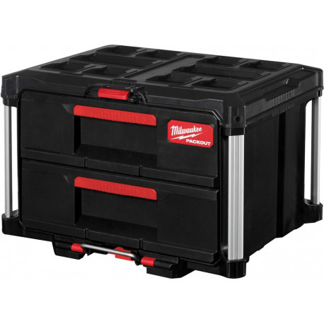 Caisse avec 2 tiroirs Milwaukee VE à 1 Unité