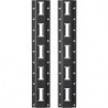 Rails 50 cm pour système rail VE à 2 Unité