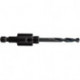 Adaptateur cloche Scie Ø9.5mm hexagone Milwaukee 1 Unité pour cloches Scie jusqu'à 30mm