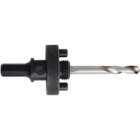Adaptateur cloche Scie Ø9.5mm hexagone Milwaukee 1 Unité pour cloches Scie à partir de 32mm