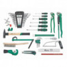 Assortiment d'outils pour Plombiers/Chauffagiste 45 pièces - sac à dos FORTIS