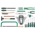 Assortiment d'outils pour Métalliers 41 pièces - sac à dos FORTIS
