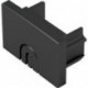 Profil LED ChannelLine D2 capuchon Set 2 Unité. noir