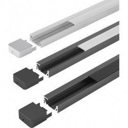CL G1.black.dark 10Set L3m Alu-+ profil de couverture