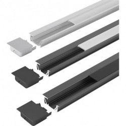 Profil ChannelLine G2 opal L3m Alu-+ profil de couverture