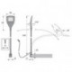 Lumière LED SwanLite 2er Set black nw12VDC 1.25W 1.7m M1 EVG