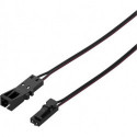 Distributeur 2 voies M1 12VDCL 450mm. le noir