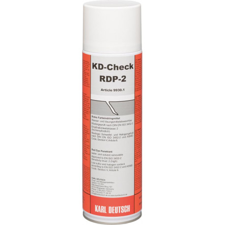 Spray pénétrant 500ml rouge KD-Check RDP-2