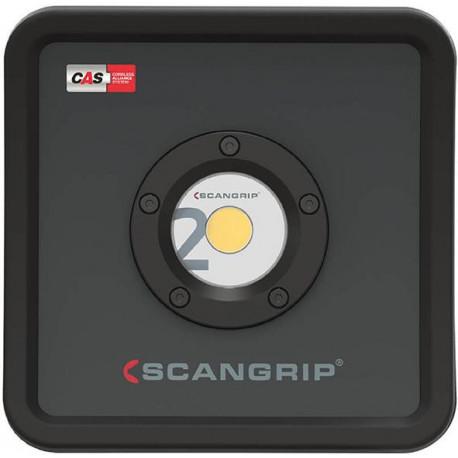 Lampe de travail sans fil solo NOVA 2 CAS Scangrip 200-2000 lumen sans batterie sans chargeur
