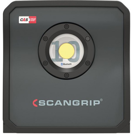 Lampe de travail sans fil solo NOVA 10 CAS Scangrip 1000-10000 lumen sans batterie sans chargeur
