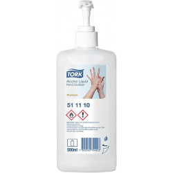 Désinfectant liquide pour les mains Tork 500 ml (Par 6)