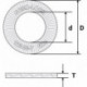 Rondelles de blocage Nord 1.7225NLX10sp (Par 200)