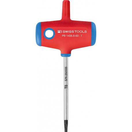 Tournevis avec poignée en T T8x60mm PB Swiss Tools