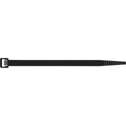 Serre cable noir UV 200x4.5mm a100 unités SapiSelco
