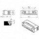 Gâche électrique 5U3X10 9-24V AC/DC StromMec.A+E