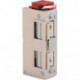 Gâche électrique 5U8X21 12V DC RSm.RÜ+Fallgl.